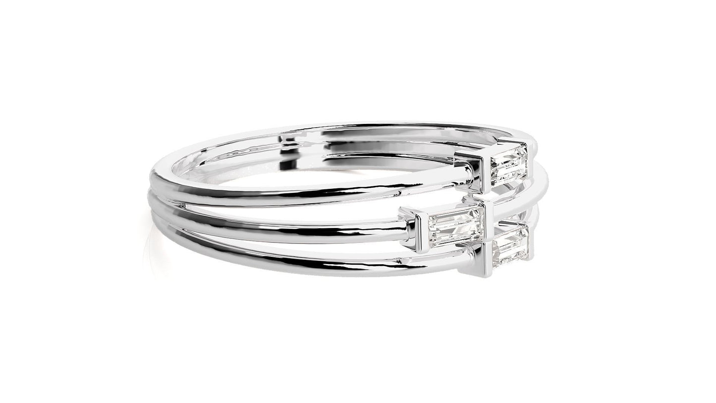 The Silver “Aurora” Ring