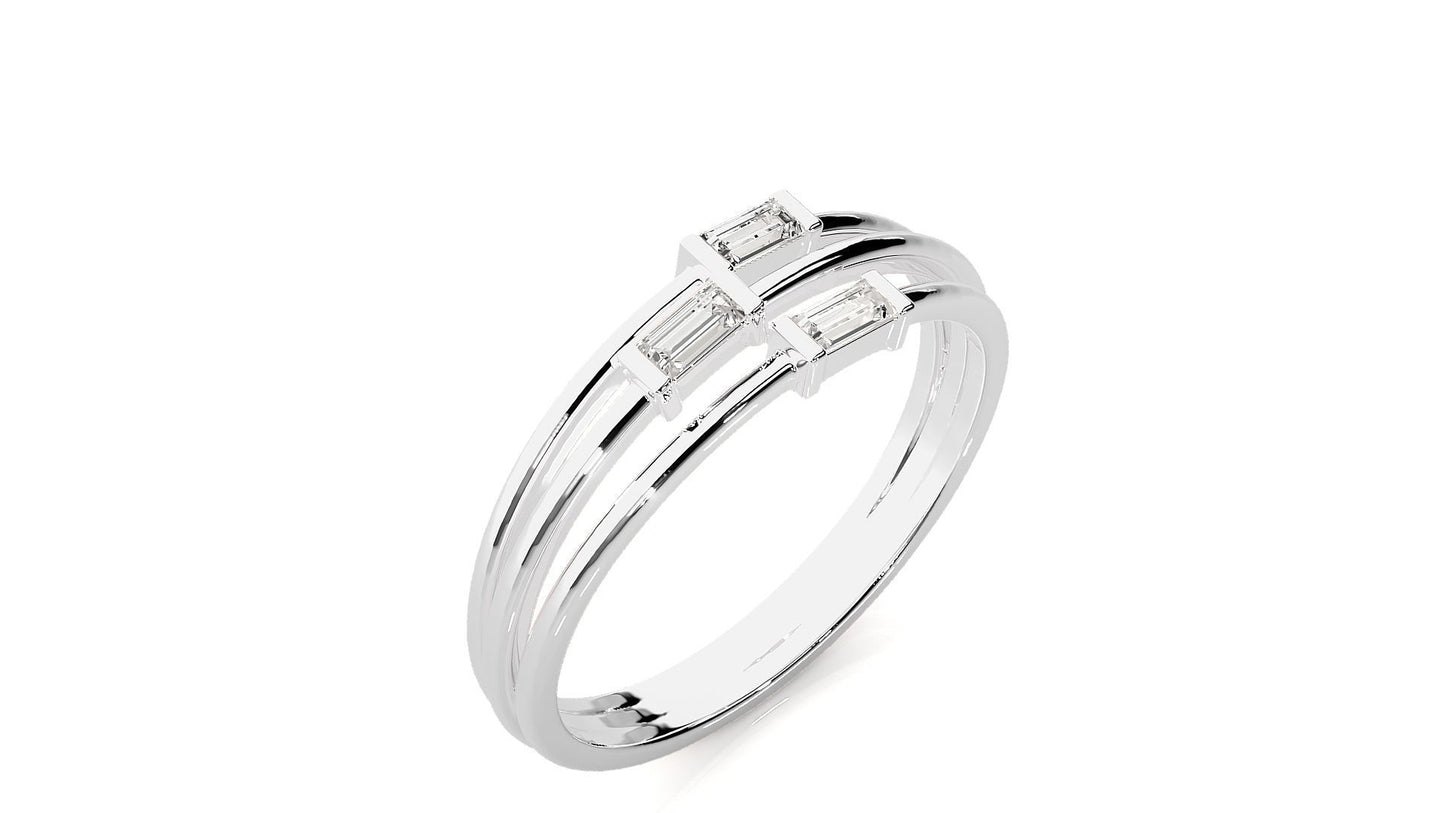 The Silver “Aurora” Ring